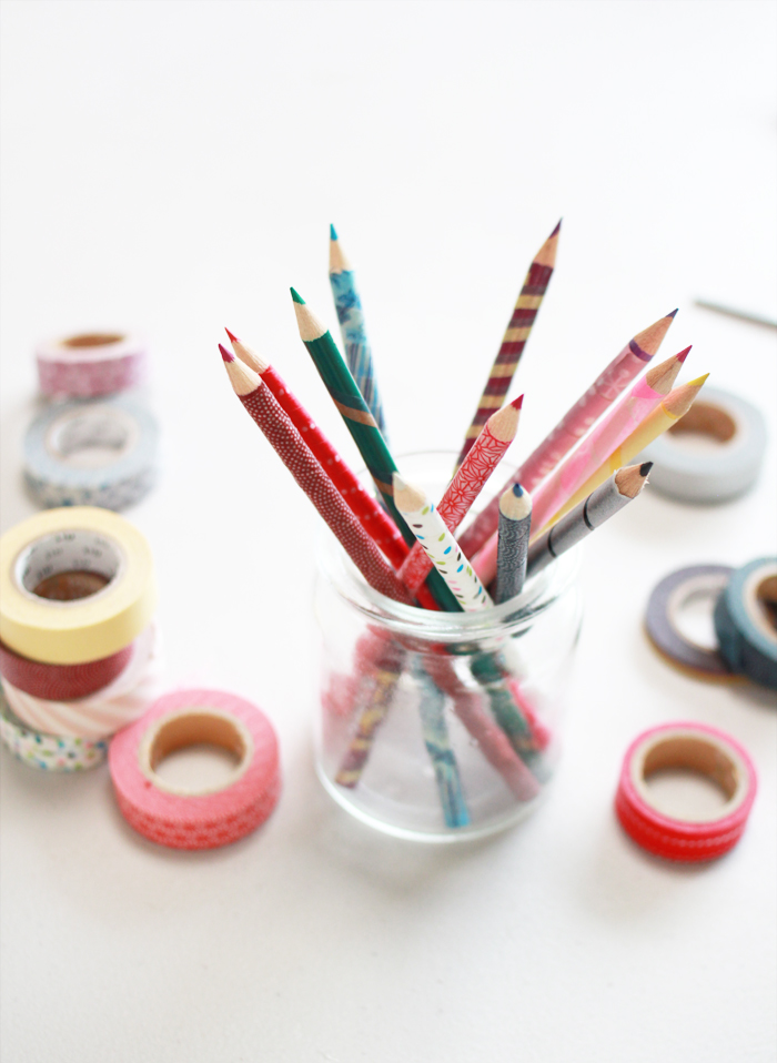 Washi Tape Pencila from www.highwallsblog.gr.com