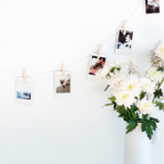 DIY | Interchangeable Photo Garland
