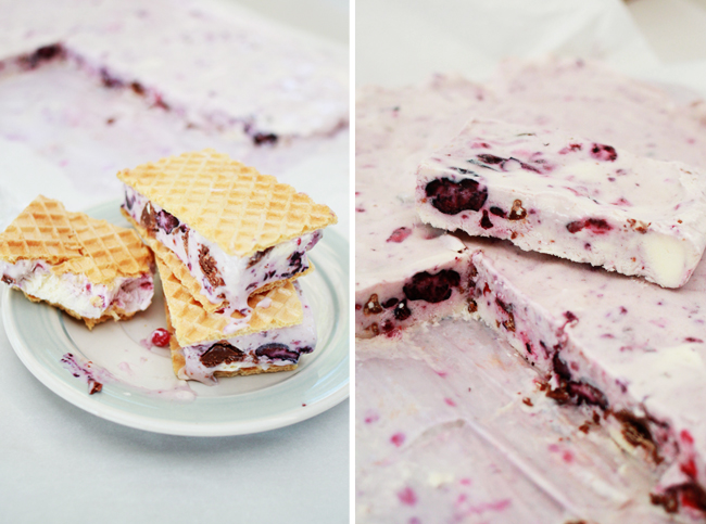 Berry & Chocolate Homemade Ice Cream Sandwiches from www.highwallsblog.gr.com