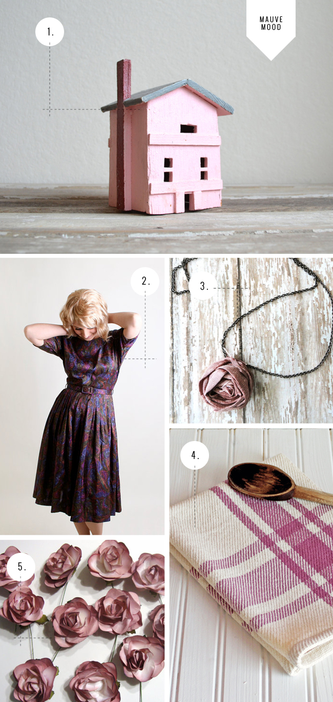 Oh Etsy Collection: Mauve (via www.highwallsblog.gr.com)