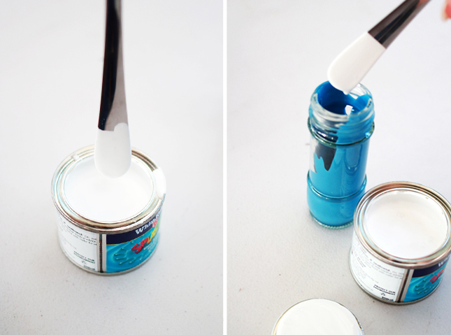 DIY Ombre Enamel Dipped Flatware | www.highwallsblog.gr.com