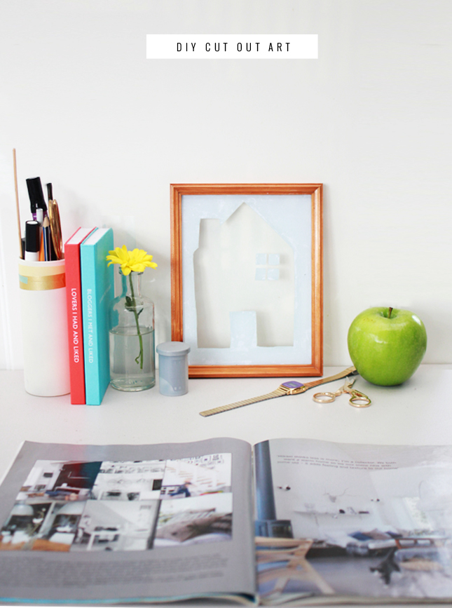 DIY Cut Out Art | www.highwallsblog.gr.com