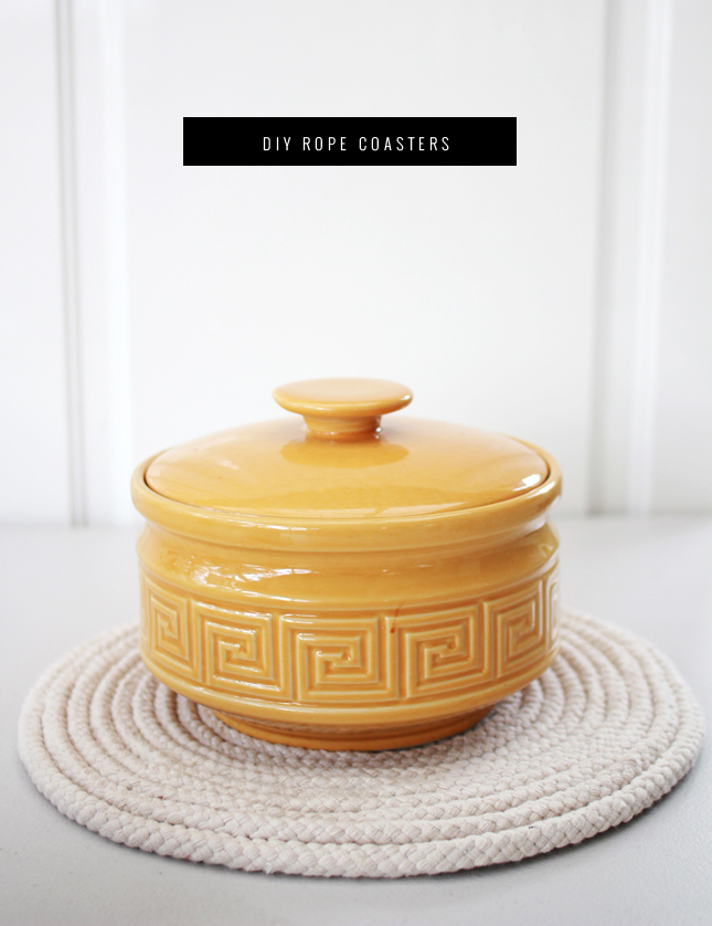 DIY Rope Coasters | www.highwallsblog.gr.com