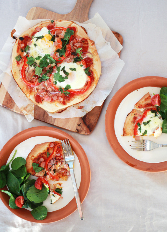 Breakfast Pizza Recipe | www.highwallsblog.gr.com