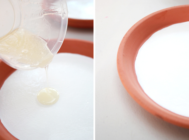 From the Garden to the Table: DIY Terracotta Dinnerware | www.highwallsblog.gr.com