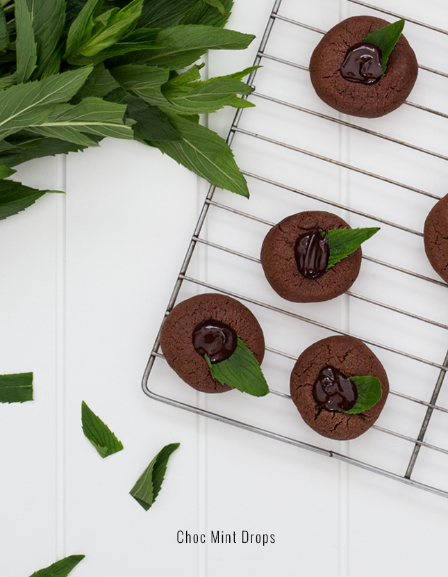 RECIPE | Choc Mint Drops By Erika Rax for www.highwallsblog.gr.com (blog.erikarax.com/)