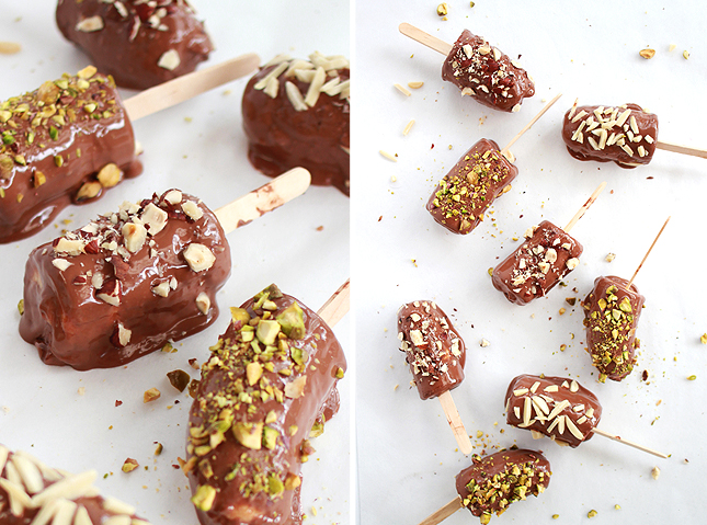 RECIPE | Frozen Chocolate Dipped Bananas | www.highwallsblog.gr.com