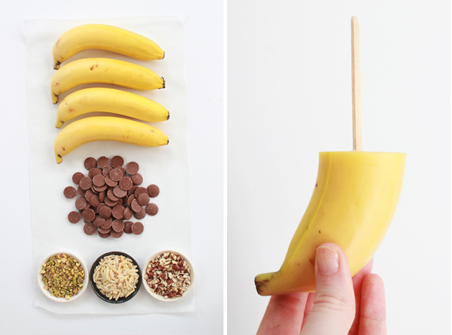 RECIPE | Frozen Chocolate Dipped Bananas | www.highwallsblog.gr.com