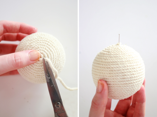 DIY | Wrapped Baubles by www.highwallsblog.gr.com