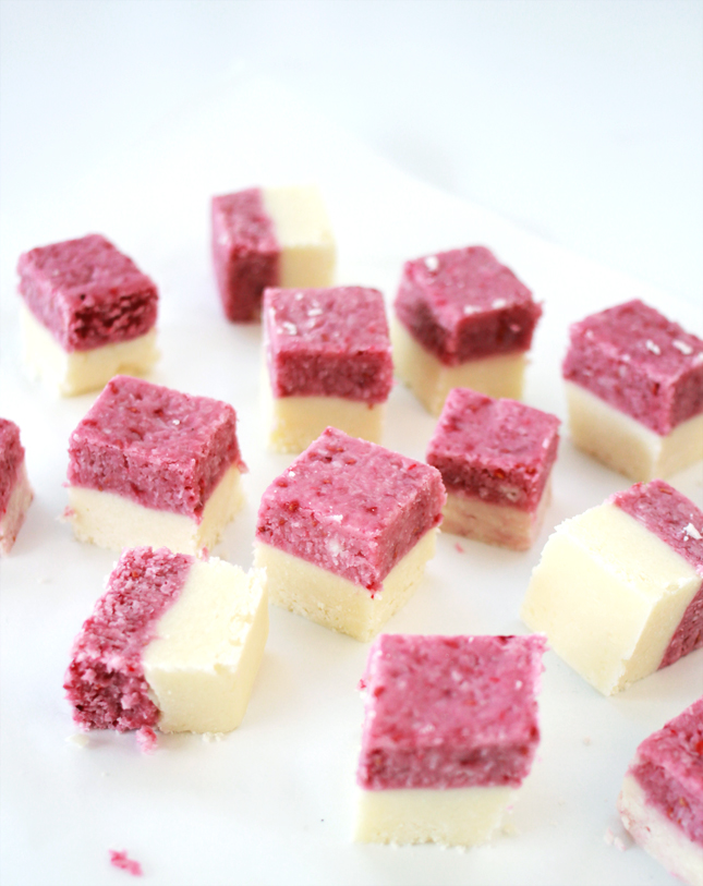 RECIPE |  Vanilla & Raspberry Coconut Ice | www.highwallsblog.gr.com