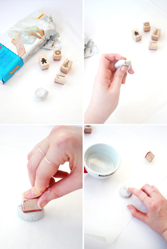 DIY | Stamped Clay Christmas Ornaments by www.highwallsblog.gr.com
