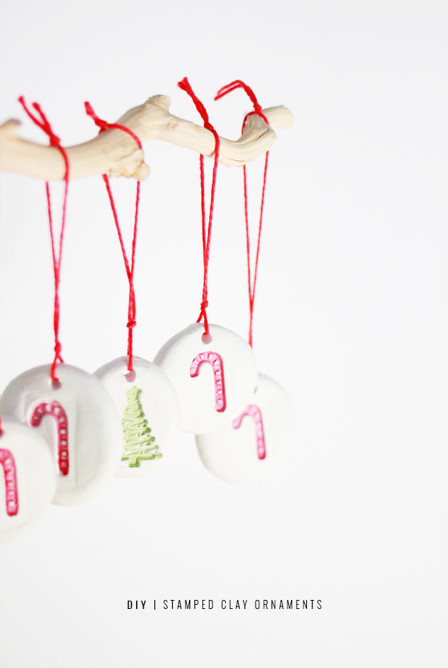 DIY | Stamped Clay Christmas Ornaments by www.highwallsblog.gr.com