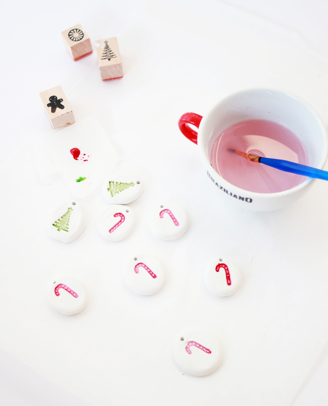 DIY | Stamped Clay Christmas Ornaments by www.highwallsblog.gr.com