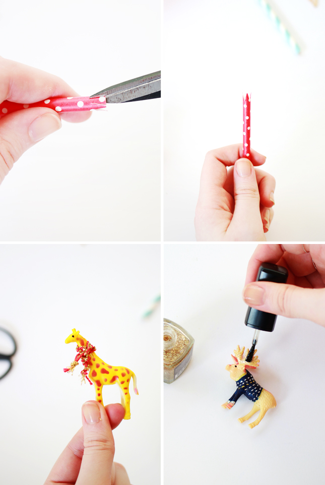 DIY | Wintery Animal Cupcake Toppers from www.highwallsblog.gr.com