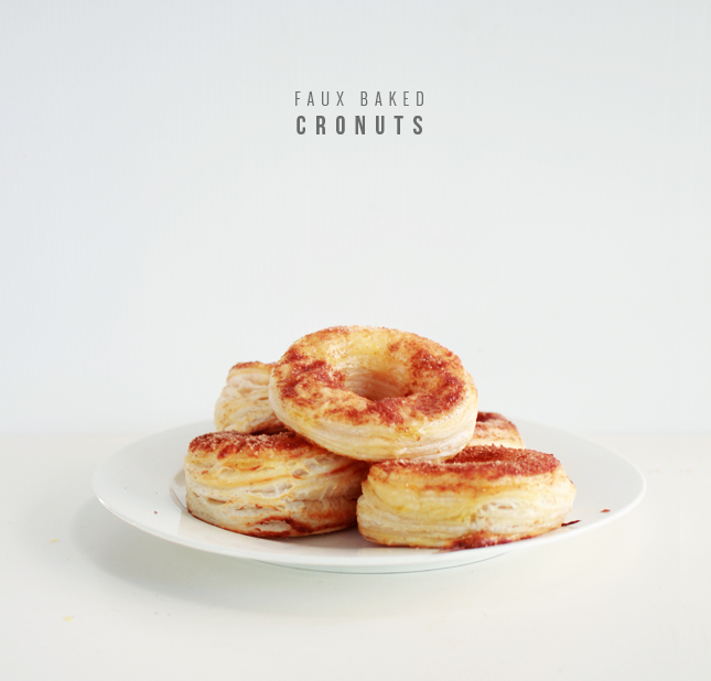 Faux Baked "Cronuts" (not actually cronuts!) | www.highwallsblog.gr.com