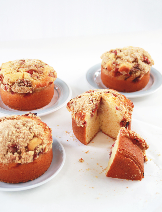Mini Strawberry Crumb Cake | www.highwallsblog.gr.com