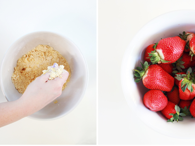 Mini Strawberry Crumb Cake | www.highwallsblog.gr.com