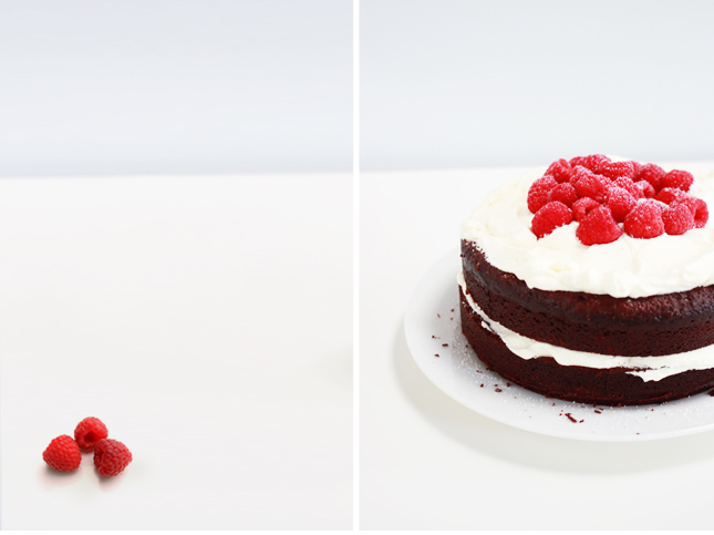 Eats | Chocolate Mud cake w/ berries and cream | www.highwallsblog.gr.com