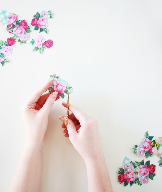 Make your own pretty garlands from patterned paper | www.highwallsblog.gr.com