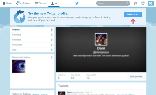 Step by Step guide to the new Twitter Profiles | www.highwallsblog.gr.com