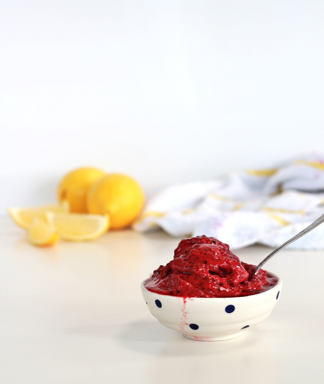 5 Minute Frozen Yogurt  with only 4 ingredients! (via www.highwallsblog.gr.com)