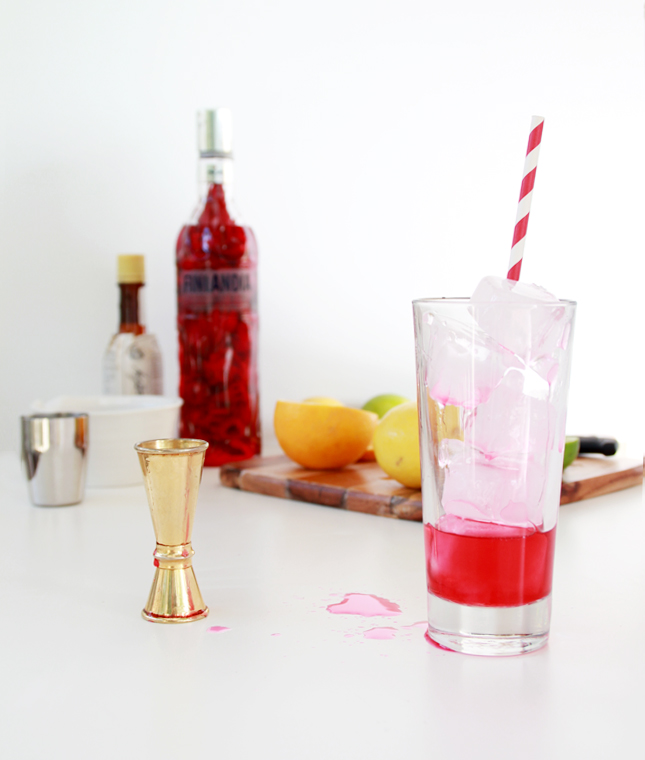 Excotic Rosella Cocktails - 3 ways! See the full recipes at www.highwallsblog.gr.com