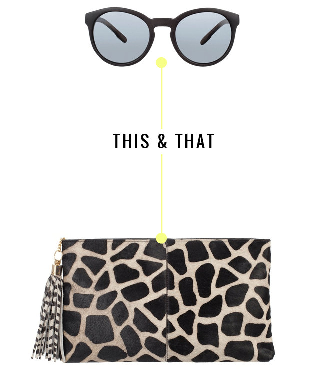 Sunglasses & Clutch combo from The Iconic | www.highwallsblog.gr.com