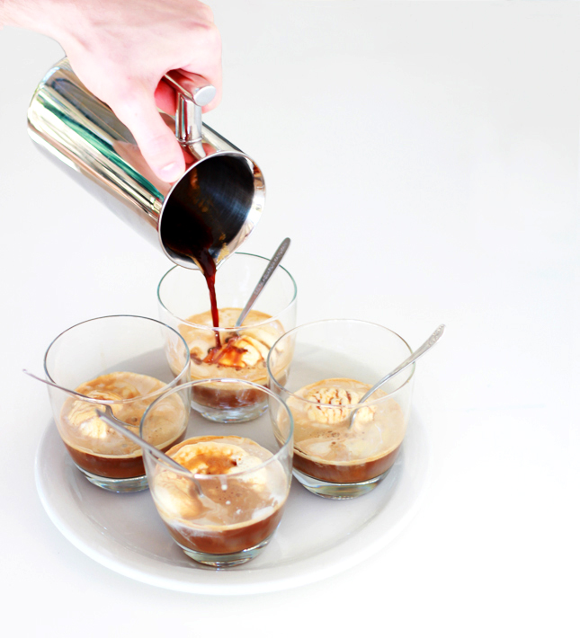 One for the coffee lovers - Homemade classic Italian Affogato | www.highwallsblog.gr.com