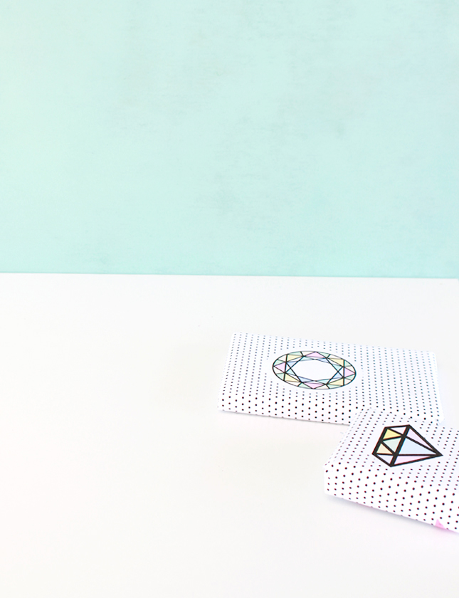 FREE Gemstone and Diamond printable wrapping paper templates | www.highwallsblog.gr.com