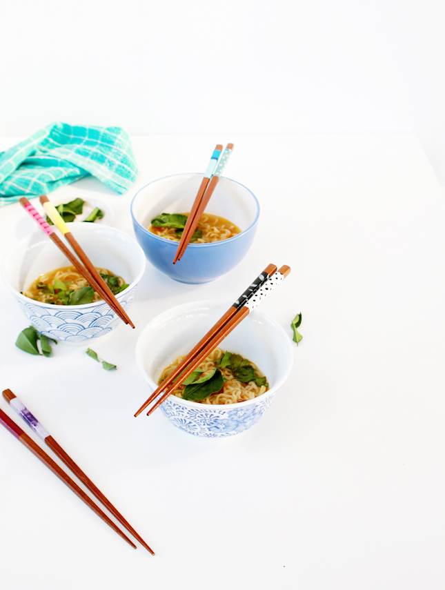 DIY Decorated Chopsticks | highwallsblog.gr.com
