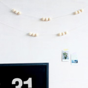 DIY | Simple Bead Garland